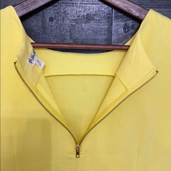 Stunning Yellow Others Follow Dress with Pockets - Picture 6 of 8